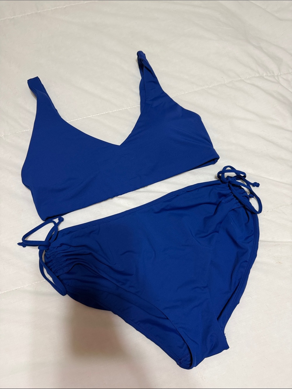 CRZ Yoga Royal Blue Two-Piece Bikini Set